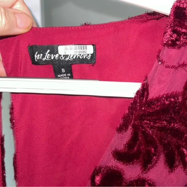 Nwot | For Love & Lemons‎ Penelope Mini Dress-Small - Image 6