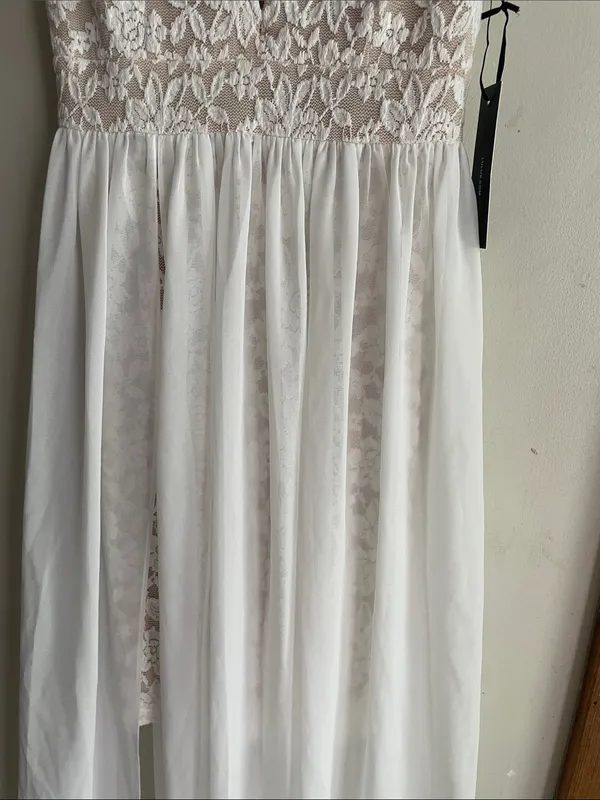 Lulus Make Way for Wonderful Off White Lace Maxi Dress - Image 6