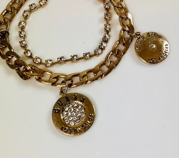 Guess gold Tone Charm Bracelet - Image 3