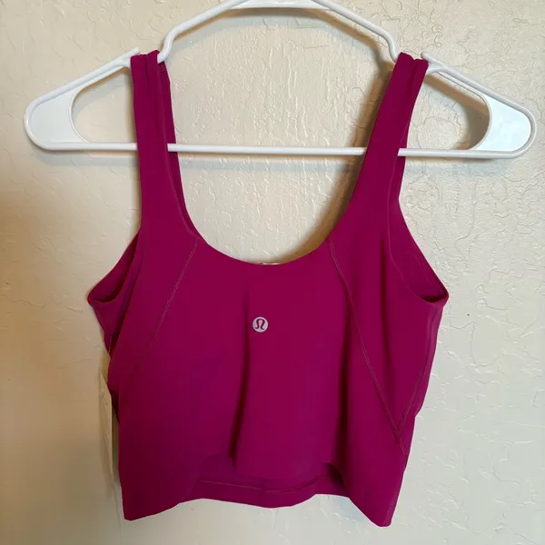 Lululemon Align Tank Top *Light Support, A/B Cup
Ripened Raspberry Sz 6 NWT - Image 2