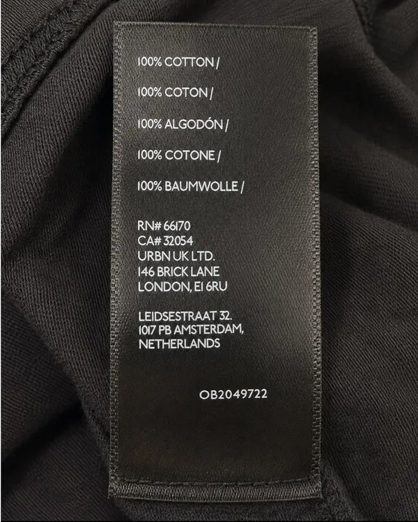 Anthropologie Pilcro Roll Sleeve Tank Top Black M 100% Cotton Relaxed Tee - Image 7