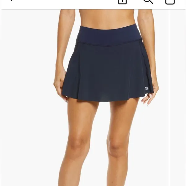 Sweaty Betty women’s swift navy running performance skort athleisure size S - Image 2