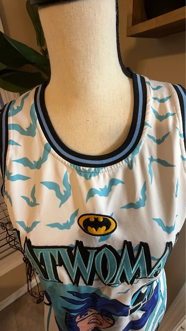 DC Comics Catwoman Graphic Tank Top - Blue/White - Image 6