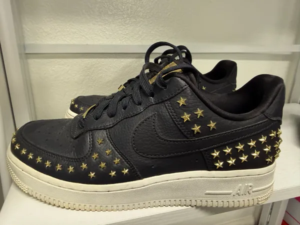 Nike star studded bike air force 1 - Image 6