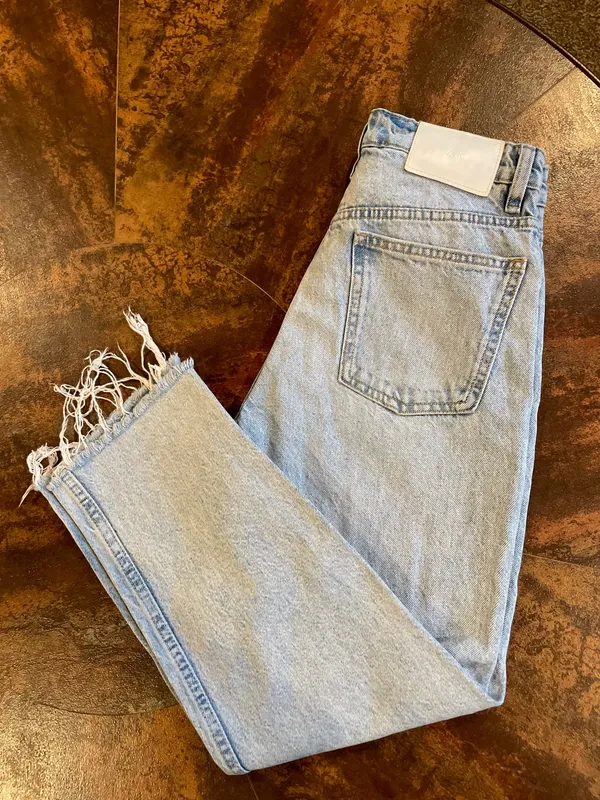 ZARA Jeans Cropped Straight - Image 2