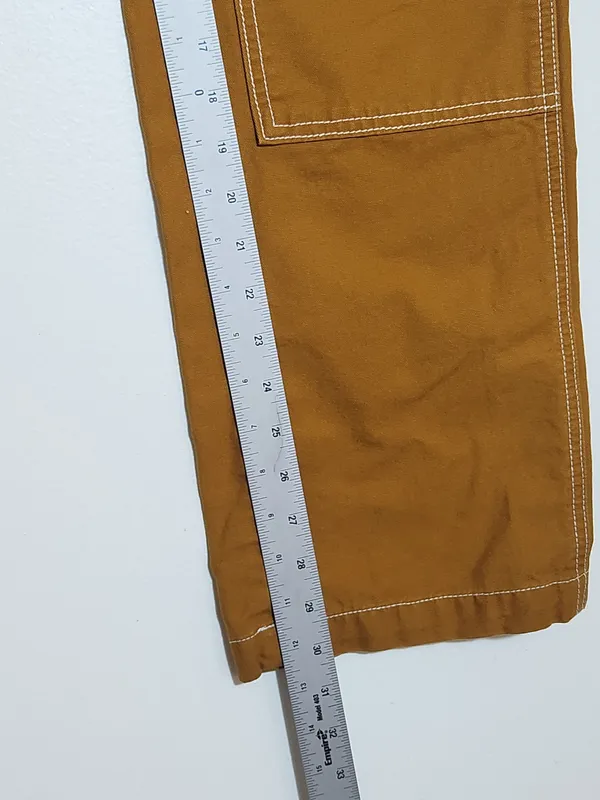 BDG Urban Outfitters Womens Golden Brown Carpenter Utility Pants Size 26 - Image 8