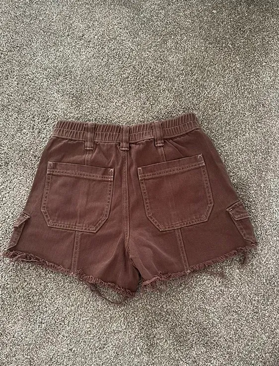 PacSun Brown Cargo Shorts - Image 5