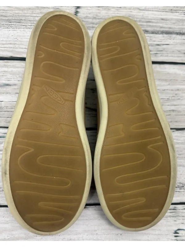 KEEN Lorelai II Women's Tan Leather Lace Up Sneaker Shoes Sz 10.5 (41) w/ BOX - Image 13