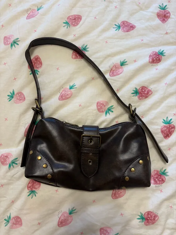 Amazon Vintage buckle shoulder bag - Image 2