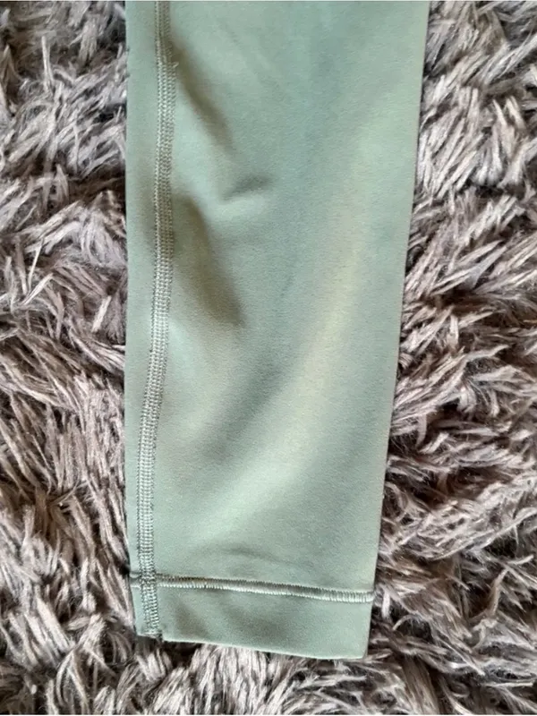 Athleta Transcend green full length activewear workout Bodysuit size xxs NWT - Image 13