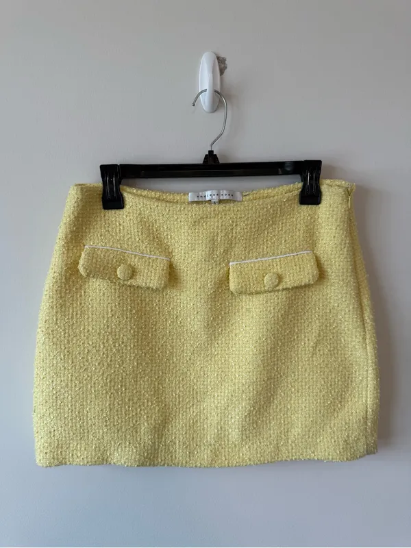 Endless Rose Tweed Mini Skirt - Image 2