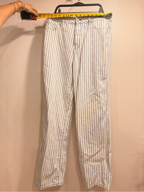 DL1961 Gisele Wide Leg High Rise Pants Size 30 - Image 3