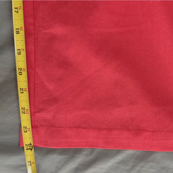 ALYA‎ Cotton Linen Blend Wide-Leg Cropped Pants Size Medium EUC Unused - Image 3