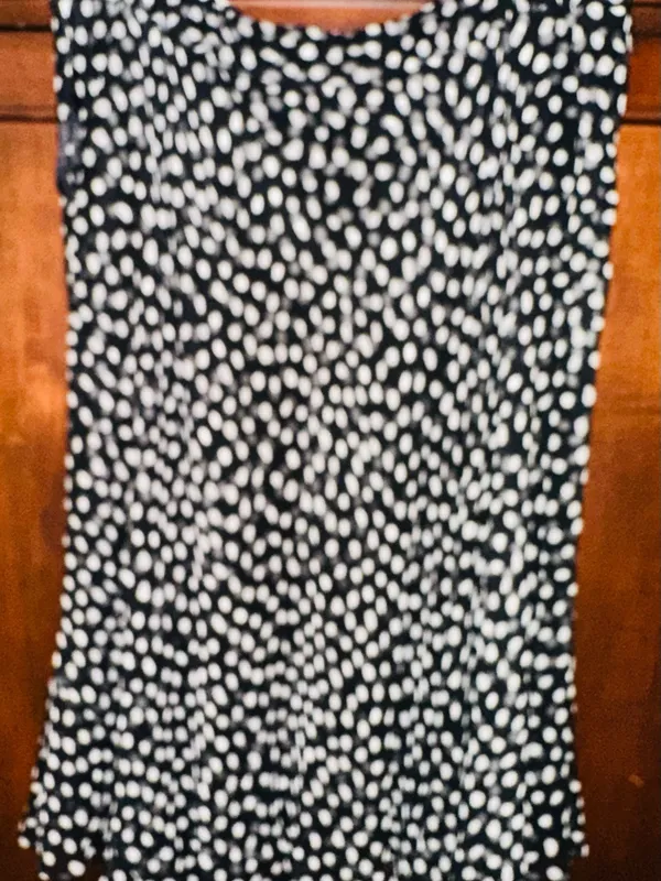 Jones New York Black skirt with white polka dots - A-Line - Image 2
