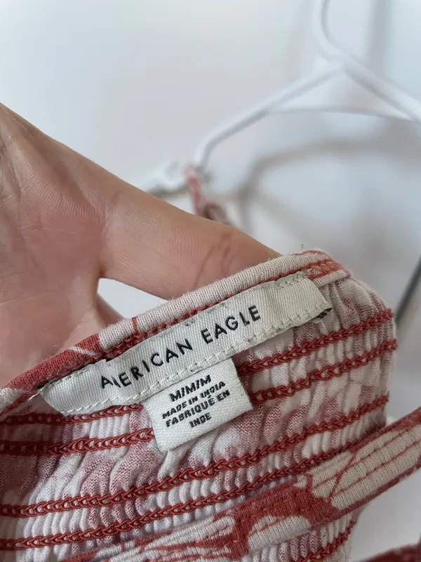 American Eagle Floral Crop Top - Image 3