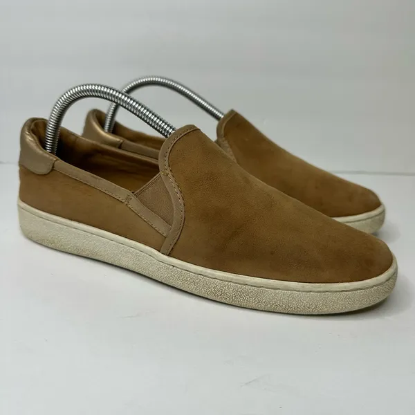 UGG Womens size 9 Cas Slip-On Chestnut Leather Suede 1019217 f27021C - Image 12