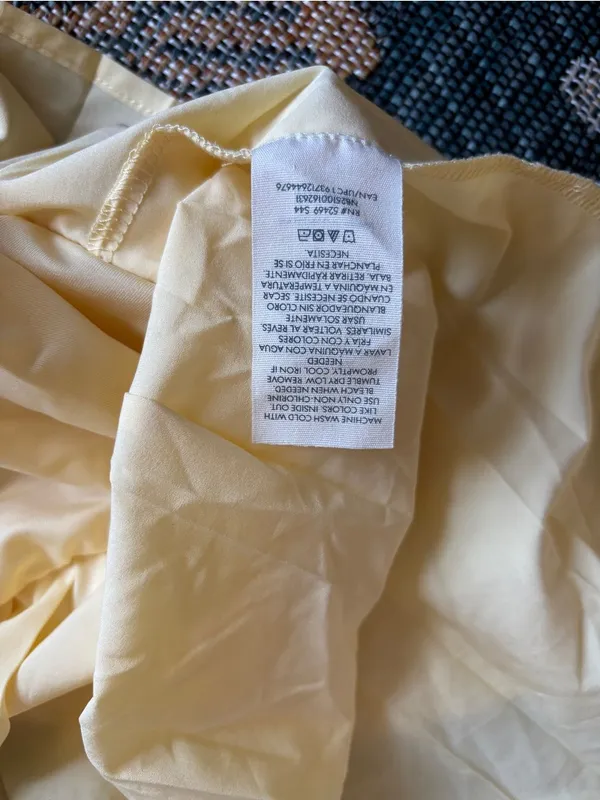 Butter Yellow Pleated Active Skort - Image 8