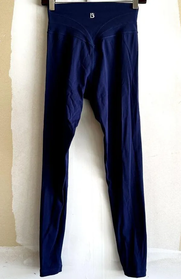 Buffbunny Legacy Legging Rainfall Navy Blue Athletic Shaping Compression S - Image 5