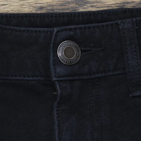 American Eagle Outfitters Denim Stretch Jegging 1678ff69ed1c3c Black 4 Short - Image 5