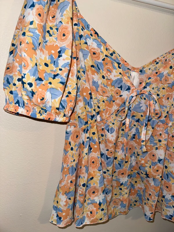 Floral Blouse Multi Size L - Image 2