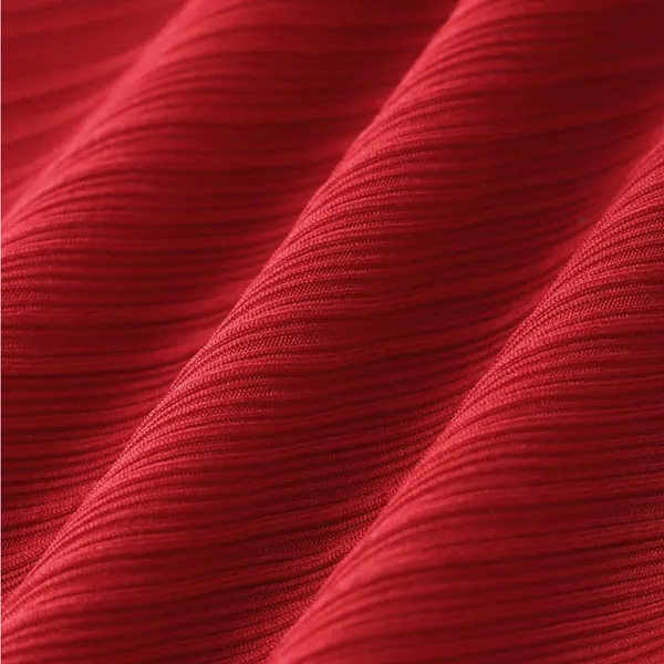 Rihoas Red A-Line Slip Mini Dress - Image 3