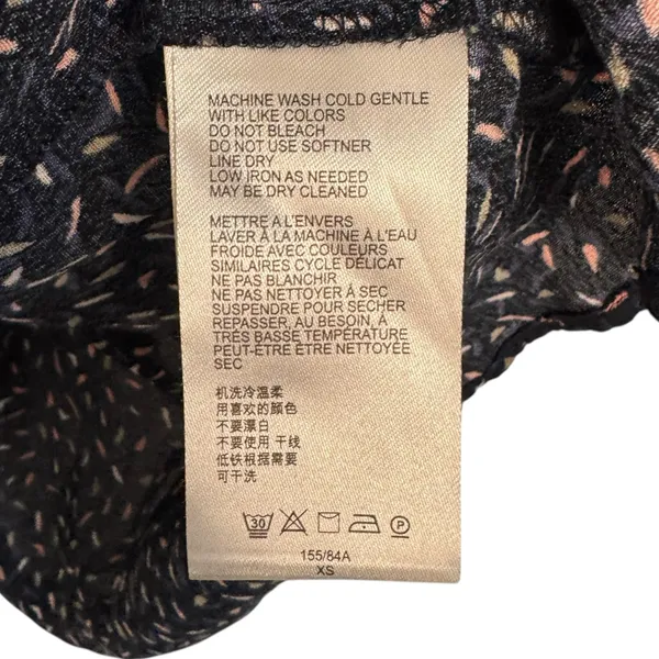 Anthropologie Maeve Juno Blue Colorful Speckle Print Dress Sz Xs - Image 8