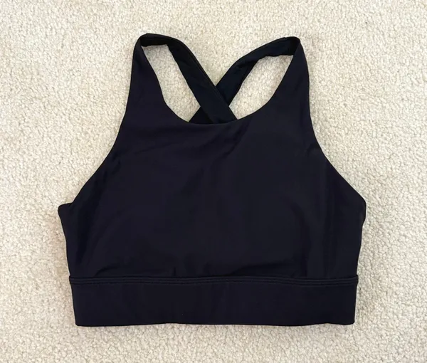Fabletics Black No Bounce High Impact Sports Bra - Image 2
