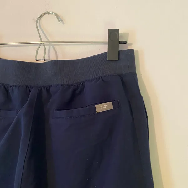 FIGS Navy Blue Zamora Jogger Scrub Pants Uniform Nurse Doctor Women's size Small - Image 6