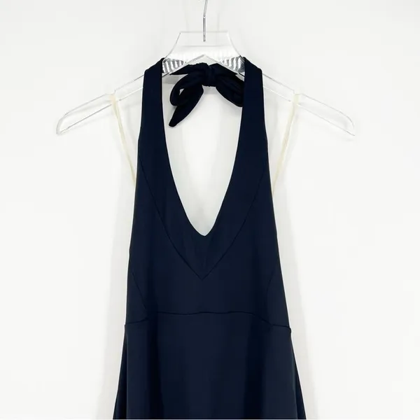 Patagonia Iliana Knee Length Halter Dress Women's Size XS Black‎ Outdoor Travel - Image 4