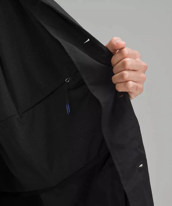 LAB Oversized Long Coat Jacket Black BLK Men's Size M NWT - Image 3