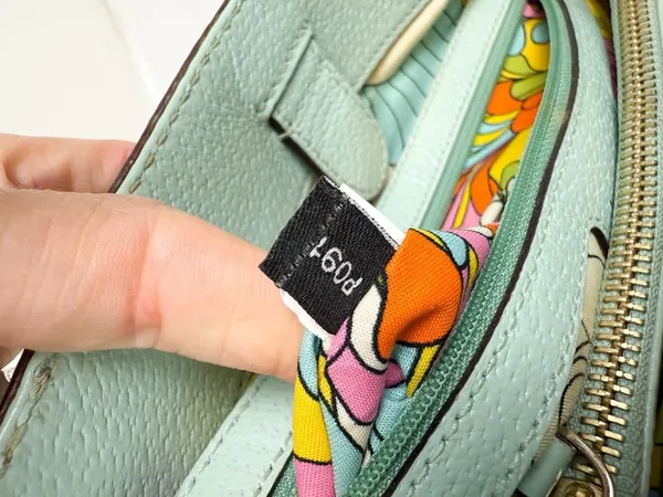 Kate Spade New York Gabriel Grand Street Bag‎ Blue Green Leather Shoulder Purse - Image 15