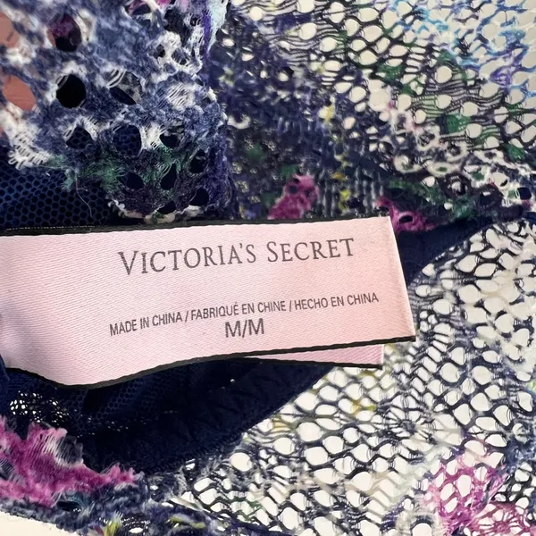 Victoria’s Secret blue lace bralette size M - Image 5
