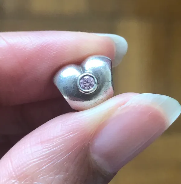 Pandora Sterling Silver Heart Charm - Image 2