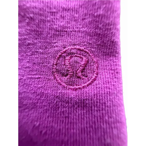 Lululemon Shirt Womens Small Pink Crop Short Sleeve Lightweight Athleisure BB8-1 - Image 2