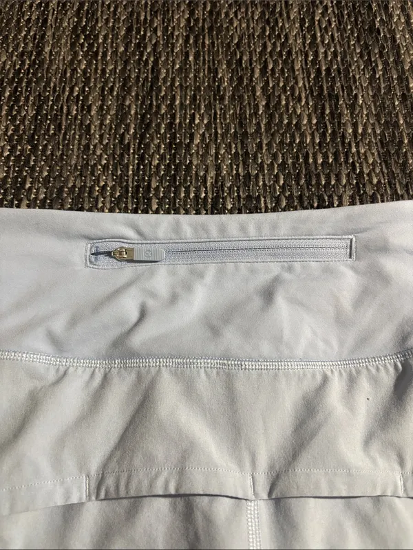 Lululemon Speed Up Short Long *4" Updated Fit Blue Cast Swift Runner - Image 3