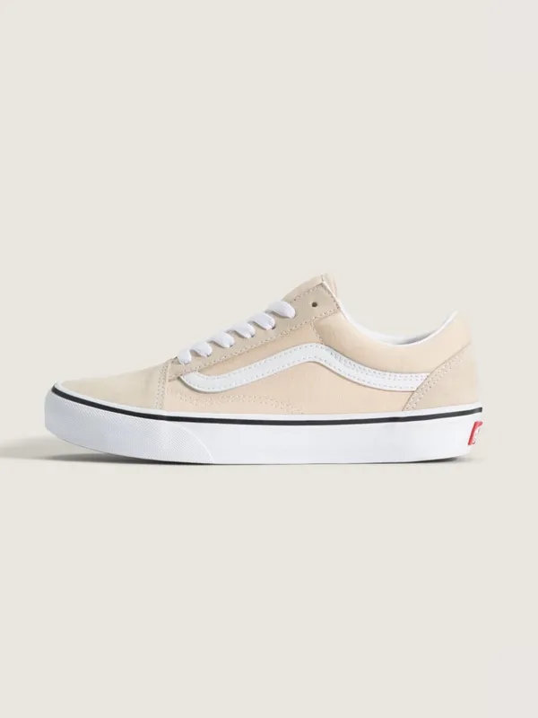 VANS Old Skool Shoe Original Icon Leather Canvas Sneakers Size 9.5 Women’s 8 Men - Image 2
