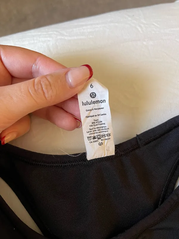 Lululemon Ebb To Train Bra C/D Medium Support Cup - Image 2
