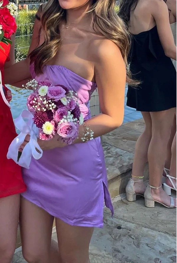 Princess Polly Mini Dress Purple - Image 6