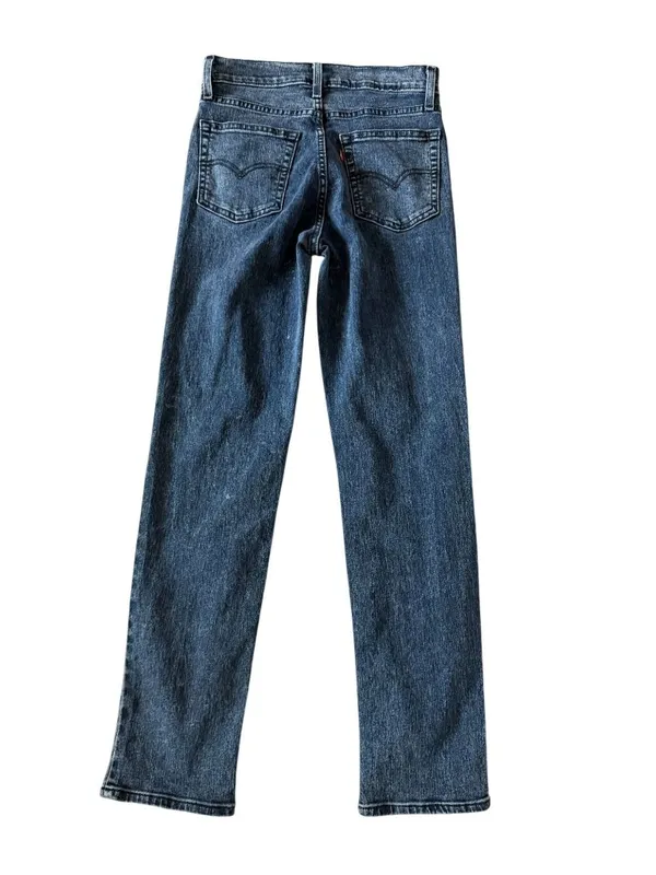 LEVIS 724 High Rise Straight Jeans Size 26 - Image 3