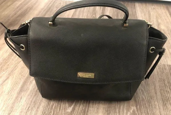 KATE Spade Lilah Saffino leather black satchel - Image 2