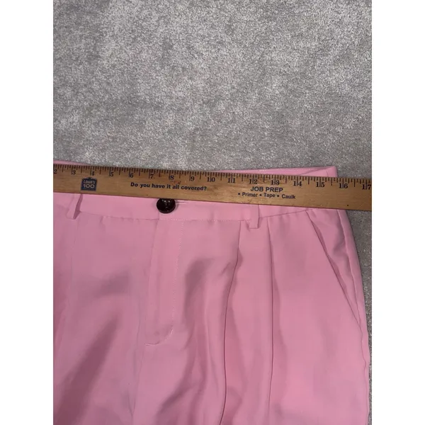 a loves a pink Pink Wide leg Trousers - Slacks Pleated Business Preppy Size 6 - Image 7