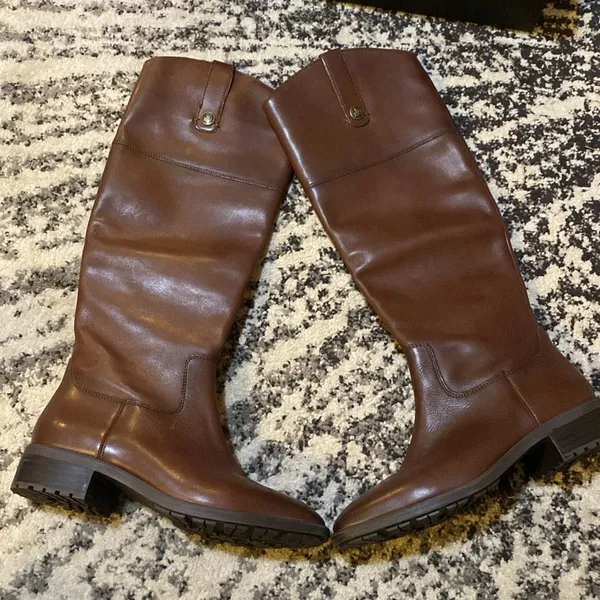 Sam Edelman Drina Leather Knee High boots size 8 - Image 5