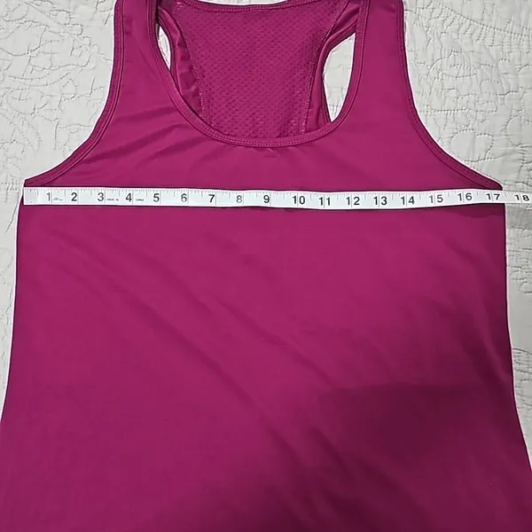 Bally Sportswear -393 Magenta Active Tank‎ Top Large - Image 5