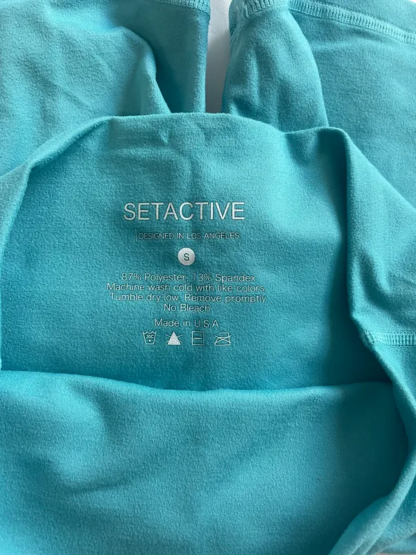 Set Active Bra and Biker Shorts Set - Image 8