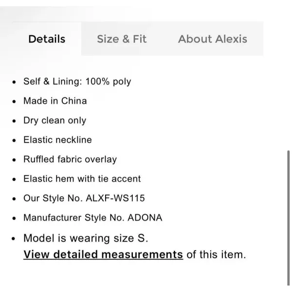 ALEXIS Adona Floral Off Shoulder Crop Top Size‎ Small Misty Rose Msrp $330 - Image 7