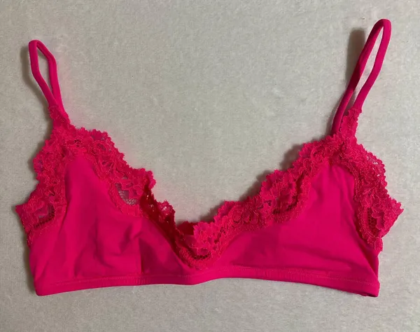 SKIMS Fits Everybody Lace Scoop Bralette XS - Image 2