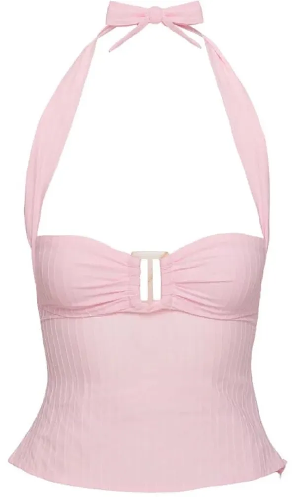 Pink Halter Top Size M - Image 5