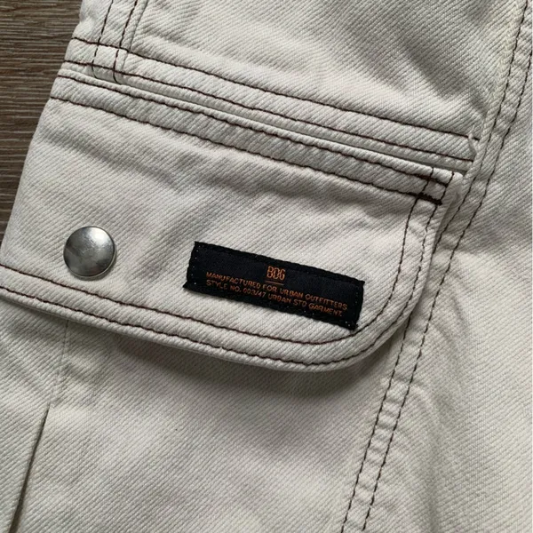 Urban Outfitters BDG Beige Relaxed Skate Jeans 25 - Image 3