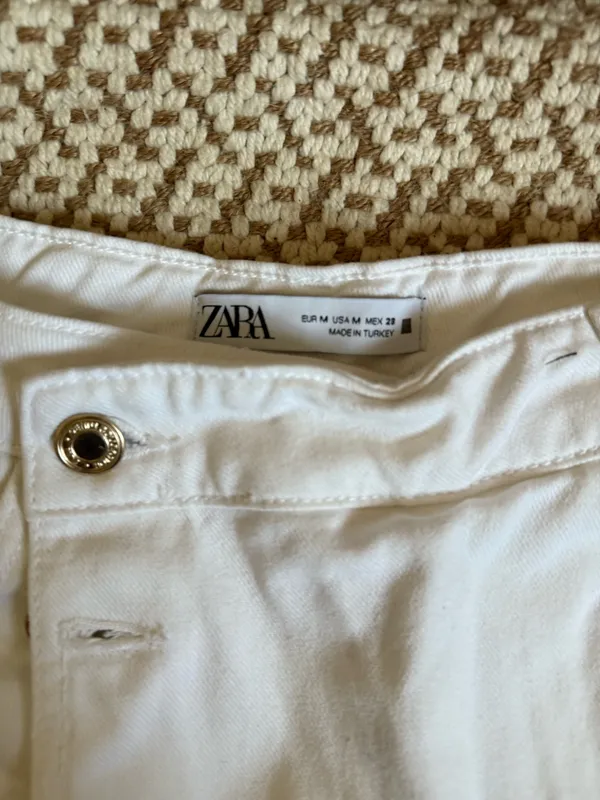 White Zara Skort - Image 3