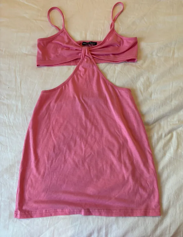 Pink Cutout Dress  - Image 2